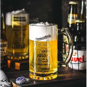 12 OZ Glass Beer Mug