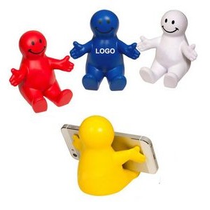 Funny Stress Relief Smile Face Phone Holders
