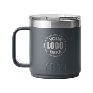 YETI Rambler 10 OZ Stackable Mug w/ MagSlider Lid - Laser Engraved