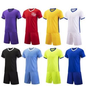 Custom Soccer Jersey Short Sleeve Shirt Men Kids Personalized Name Number Logo Football Team
