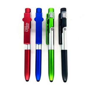Multifunctional 4-in-1 Touch Light Pen