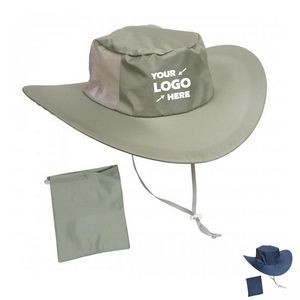 Foldable Hat With Pouch