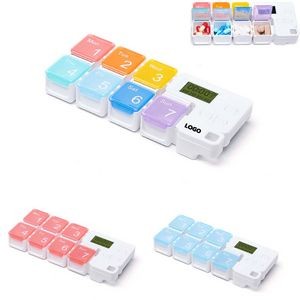 Colorful Pill Box with Alarm Timer