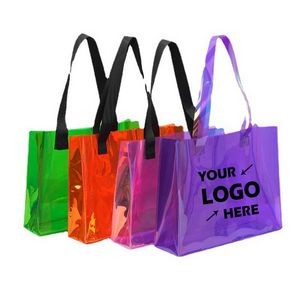 PVC Transparent Holographic Tote Bag