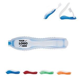 Travel Toothbrush In Folding Case