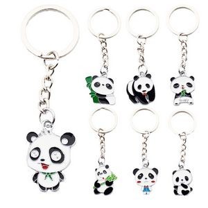 Cartoon Panda Keychain