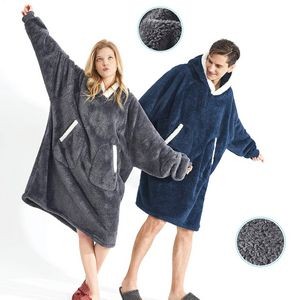 Sherpa Hoodie Blanket - Cozy Comfort and Style Combined