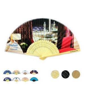 Full Color Foldable Fan for Stylish Cooling