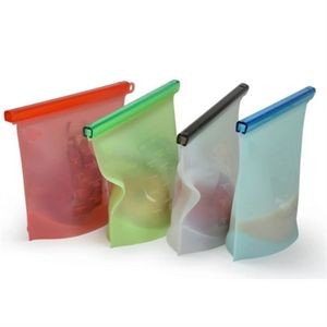 Reusable Silicone Food Container Stand Up Bag