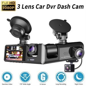 Car DVR Dash Cam with Front and Rear Camera Recorder - 32G TF WIFI