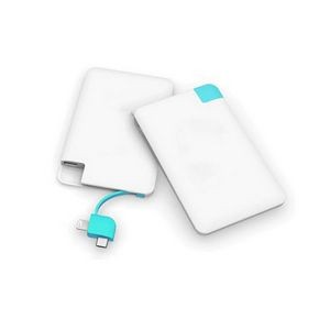 Slim Power on the Go: Credit Card-Sized Power Bank for Ultimate Portability