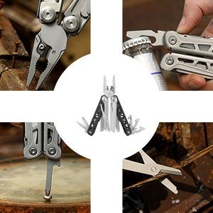 17-in-1 Outdoor Multi-Tool: Knife, Pliers, Screwdriver, Fishing Scaler