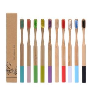 Eco-Friendly Bamboo Toothbrush: Natural Oral Care Essential