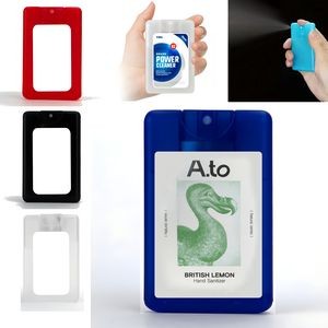 Credit Card-Shaped Antibacterial Hand Sanitizer Spray