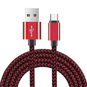 Nylon Fast Charge Cable for Smartphones