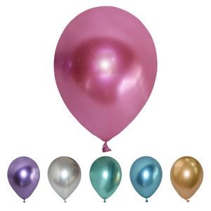 12-Inch Metallic Latex Balloons: Shimmering Elegance for Celebrations