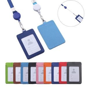 Retractable Lanyard Card Holder - Convenient and Secure