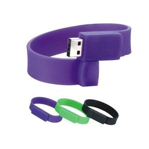 "Wearable Convenience: USB Flash Drives Wristband for On-the-Go Storage"