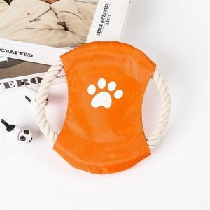 Pet Training Flying Disc Catching Rope Toy