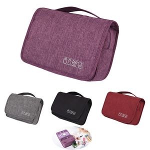Hanging Travel Cosmetic Toiletry Bag with Multiple Pockets