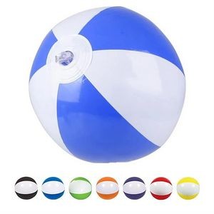 Inflatable 12-inch Beach Balls for Summer Pool Fun