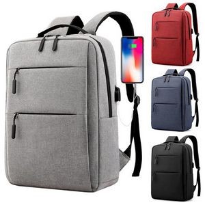 UrbanTech Laptop Backpack: Stylish Nylon Carry