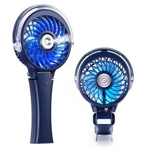 Portable Handheld Misting Fan with Rechargeable Battery