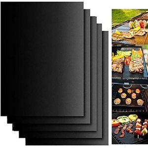 Non-Stick BBQ Grill Mat Set Ultimate Grilling Convenience