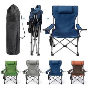 Foldable Outdoor Chair - Portable Design with Travel Bag