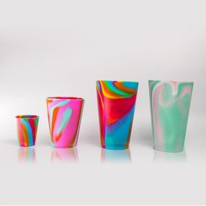 350ml Silicone Glass/Cup: Flexible and Durable Drinkware