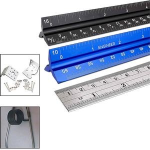 Architectural and Engineering Scale Ruler Set - 12 Inch
