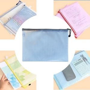 Medium-Sized Zippered Document Bag in PolyWeave® Material