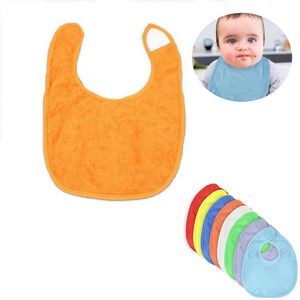 Soft and Absorbent Terry Cloth Baby Bib