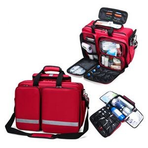 Compact Empty First Aid Kit Bag: Durable, Portable, Waterproof