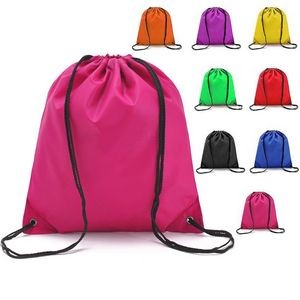 Budget Drawstring Backpack Polyester Bag