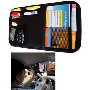 Efficient Car Sun Visor Organizer for Neat and Easy Storage