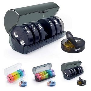 Weekly Pill Organizer with Daily Compartments