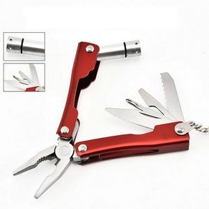 Compact Keychain Multi-Tool: Stainless Steel Convenience