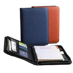 Zippered Letter Size Business Padfolio
