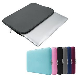 15 Dual-Sided Sponge Laptop Sleeve - Reversible Protective Case