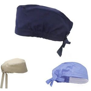 Surgical Cap with Easy Lacing