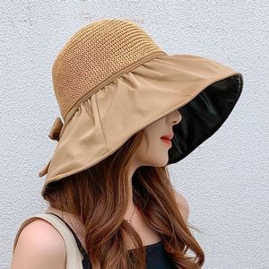 Stylish Sun Straw Bow Hat