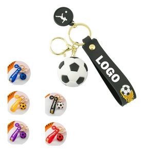 1In Football Keychain