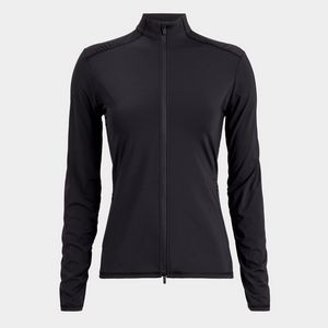 G/Fore Silky Tech Nylon Ruched Full Zip Layer