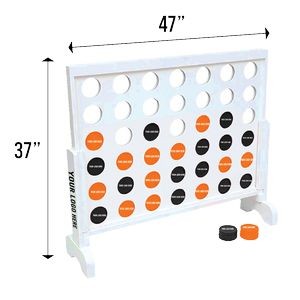 Giant Connect 4 Game - 47" x 37"