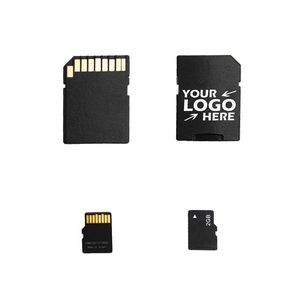 2GB SD Card Memory TF Card with Adapter