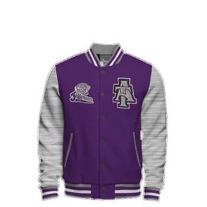 Cotton Fleece Varsity Jacket With or Without Hood