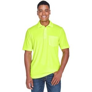 Non-ANSI Safety Workwear High Viz Polo Shirt w/ Pocket
