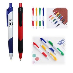 Simple Style Click Plastic Ballpoint Pen