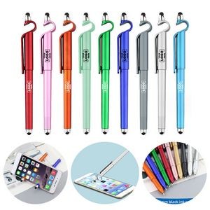 Bright Color Ballpoint Pen With Screen Touch Stylus
